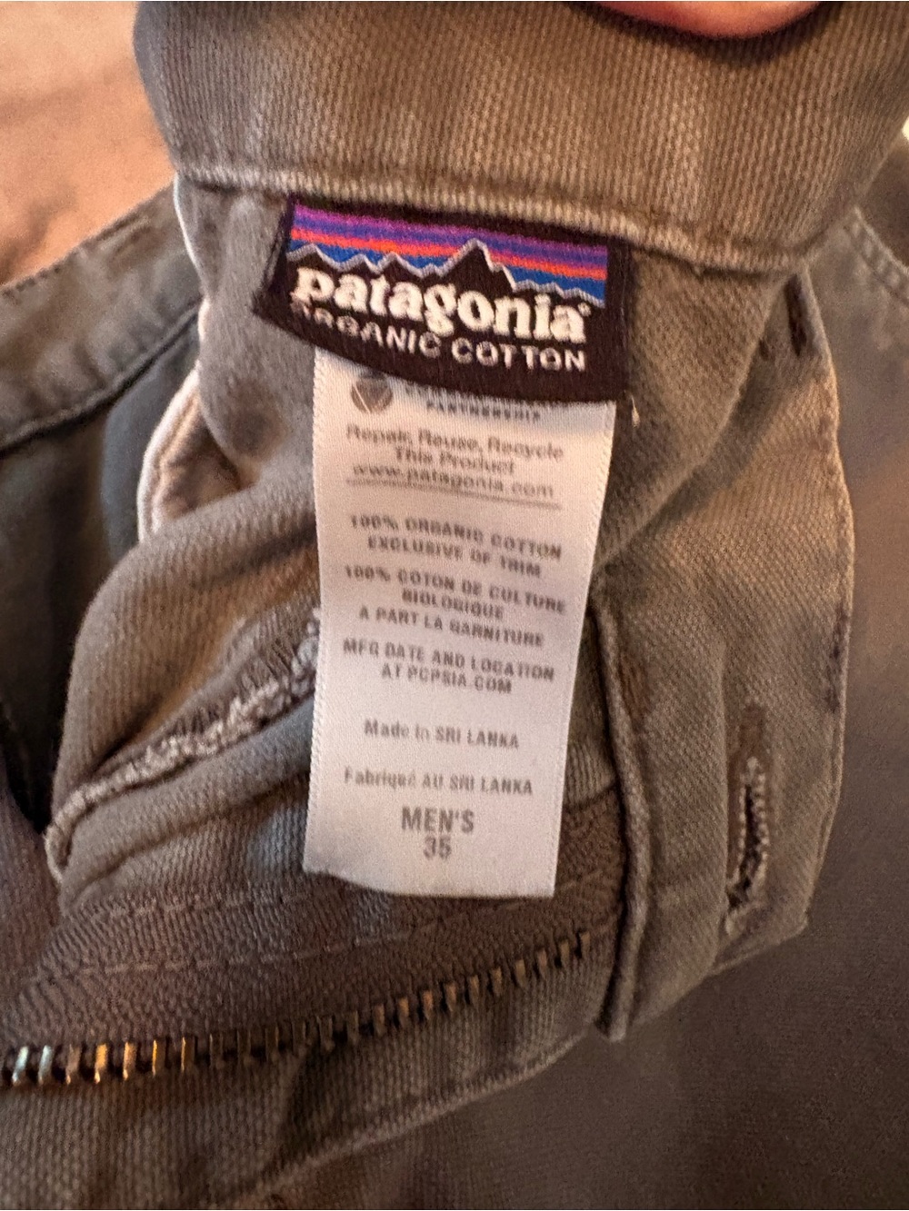 Patagonia Men's Organic Cotton Pants